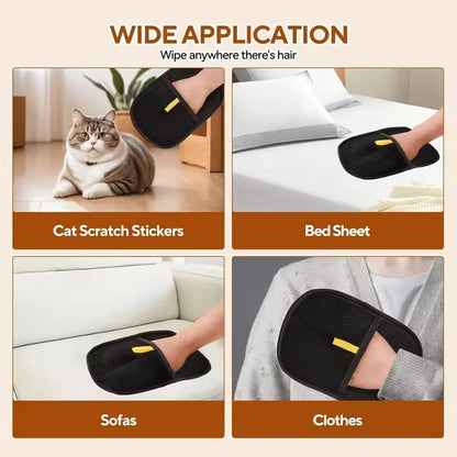 The Furry Fashionista's Magic Mitt: Wave Goodbye to Pet Hair Shenanigans!
