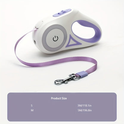 Retractable 3M and 5M Dog Leash - Durable Automatic Pet Traction Rope for Large Dogs and Cats