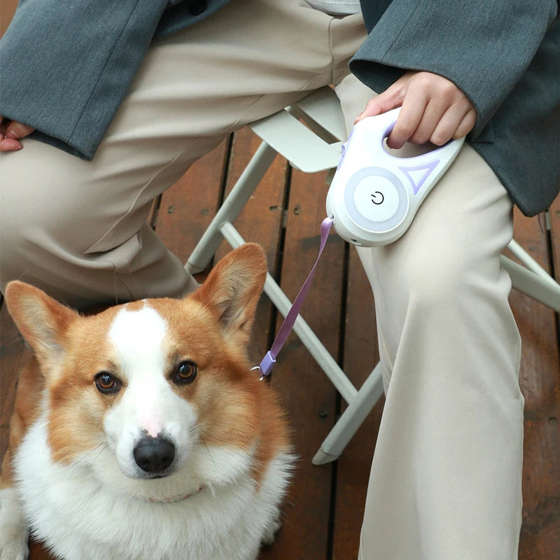 Retractable 3M and 5M Dog Leash - Durable Automatic Pet Traction Rope for Large Dogs and Cats